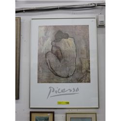 Framed Picasso print