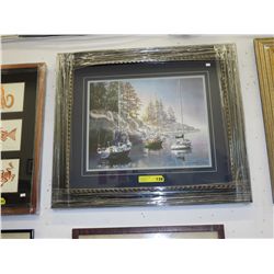 Framed print "Morning's Promise" by Kiff Holland