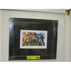 Framed Richard Shorty print "Clan"