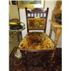 Image 1 : Victorian carved back chair