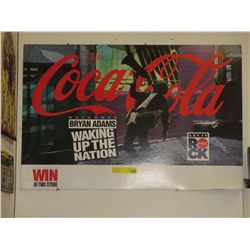 Bryan Adams/Coca-Cola sign