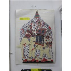 Hand made Indonesian cut out