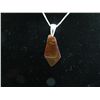 Image 1 : Canadian Ammolite sterling silver necklace