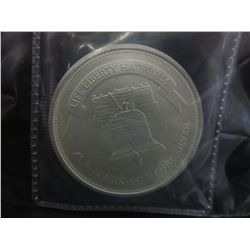 .999 Solid silver 1 oz. Liberty Bell & Eagle round