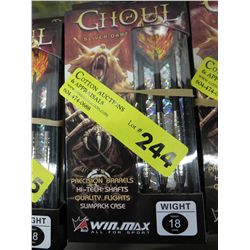 4 Pkgs of Ghoul sliver tip darts 18 gram