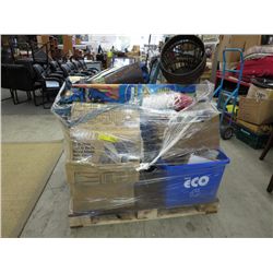 Skid of misc. household goods