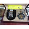 Image 2 : Skeleton pocket watch & case