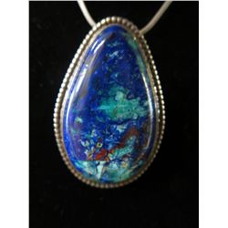 Signed Wayne Eagleboy sterling pendant