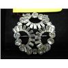 Image 1 : Signed Sherman rhinestone brooch