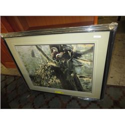 Framed print "Enchanted Forest - Eagle"