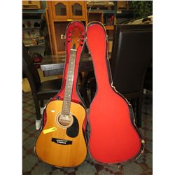 Acoustic "Anjo" guitar in case