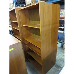 Teak book shelf