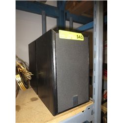 Pair of JBL shelf speakers, used