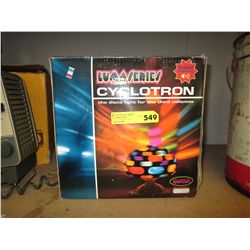 Disco light, in box