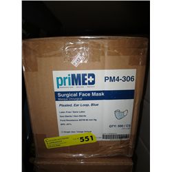 Case of surgical face masks