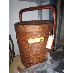 2 tier wicker steamer basket