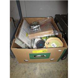 Box of assorted items
