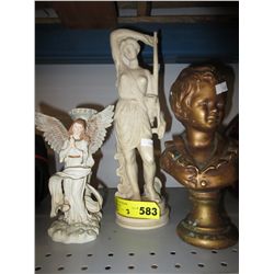 3 Decorative statues