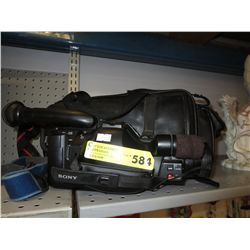 Sony handycam, model CCD-F55