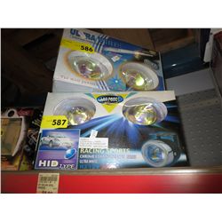 Automotive ultra white lamps
