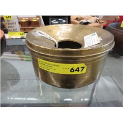 Brass Milagros heating pot