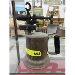 Antique blow torch