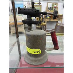 Antique blow torch