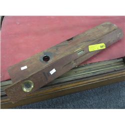 2 Antique teak levels
