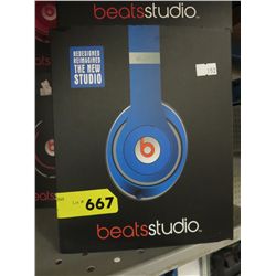 Isolation headphones -blue