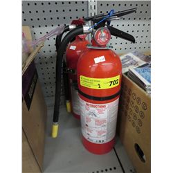 2 Fire extinguishers