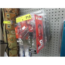 3 Nascar figurines in sealed package