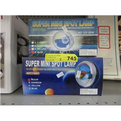 Automotive mini spot lamps