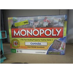 New Canadian edition Monopoly game