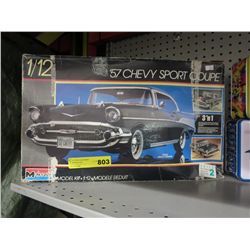 Scale model '57 Chevy