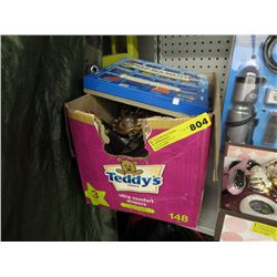 Box of misc. household & decorative items
