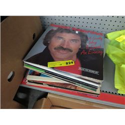 Vintage LP records, approx. 20