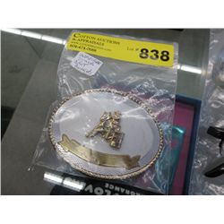 Western style belt buckle