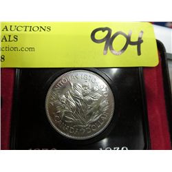 1970 Manitoba Commemorative dollar coin