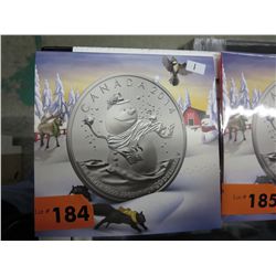 2014 Canada $20.00 .9999 silver coin with pamphlet