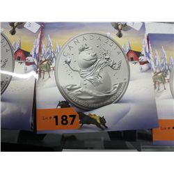 2014 Canada $20.00 .9999 silver coin with pamphlet