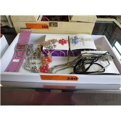 Collection of fashion jewelry & watch