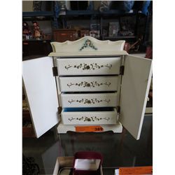 Jewelry box & contents