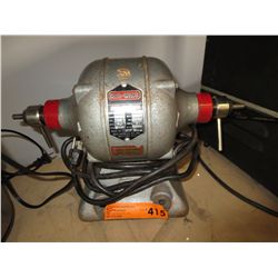 Vintage Red-Wing 2 wheel buffer