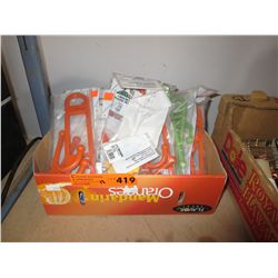 Plastic door hooks