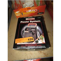 Motomaster 12V rechargeable power system