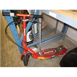 Red Razor scooter