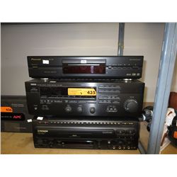 3 Pieces of electronics