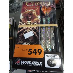 3 pkgs of Ghoul sliver dart-softip darts, 16 gram