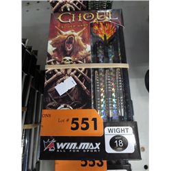 3 pkgs of Ghoul sliver dart-softip darts, 18 gram