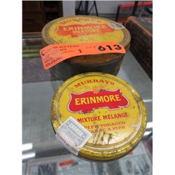 2 Vintage Murray's pipe tobacco tins.
